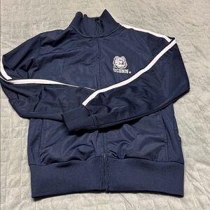 Colosseum UConn Huskies Track Jacket, Vintage, University of Connecticut, Size S